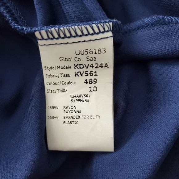 Michael Kors Twist Knot Navy Blue Dress - Picture 5 of 5